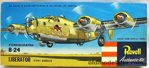 Revell 1/92 B-24 Liberator Giant Bomber  'Buffalo Bill' Pre 'S', H218-98 plastic model kit